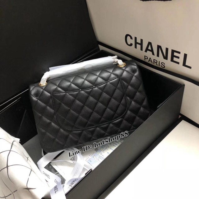 CHANEL女包 1112 金/銀扣 小顆粒球紋皮 香奈兒鏈條斜挎包 Chanel單肩女包 djc1229